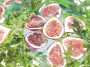 Fig and arugula Fig and arugula