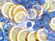 blueberry and lemon blueberry and lemon